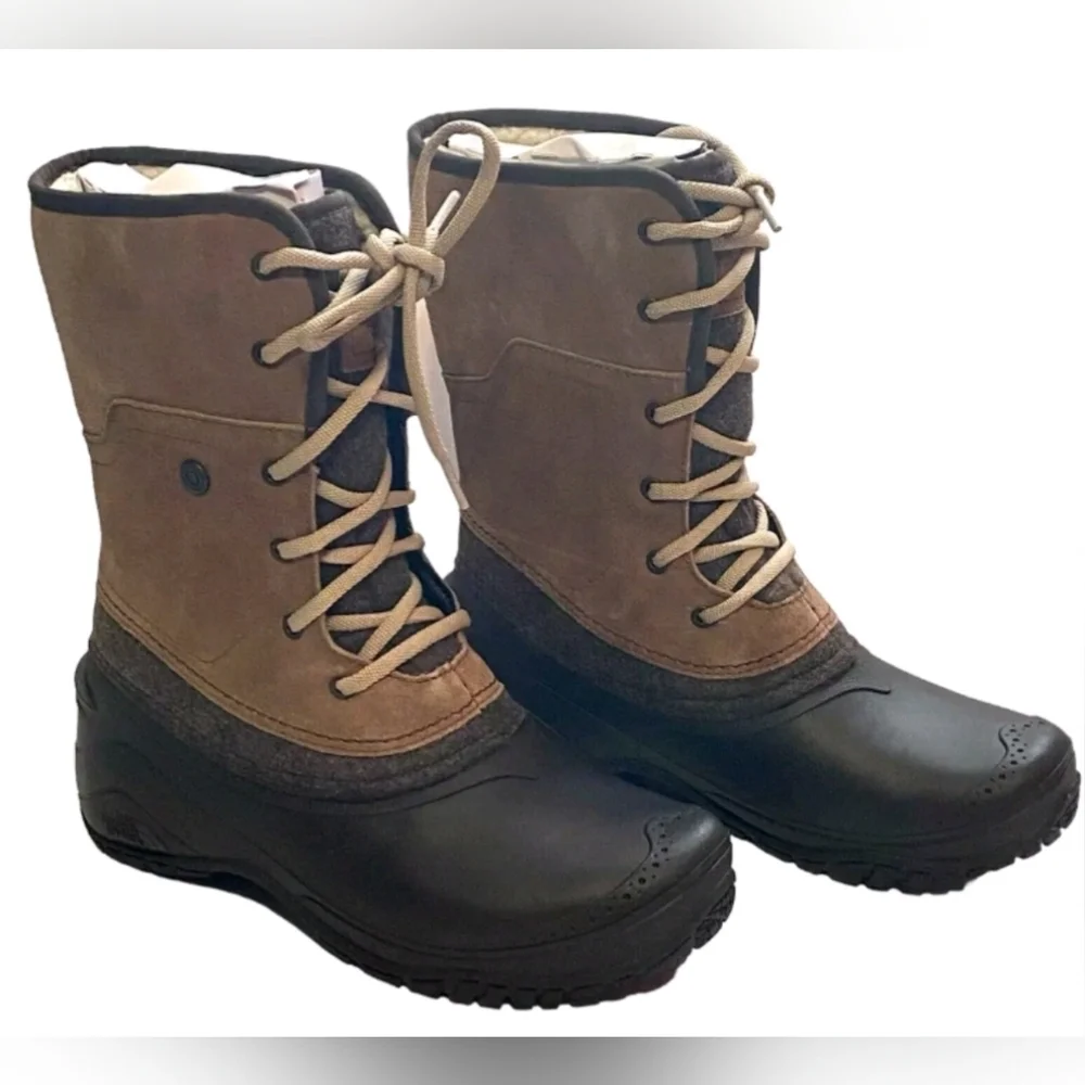 The North Face Shellista II Roll-Down Boots Waterproof Size 6 MSRP $130